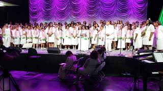 Glory  singer Edward Burkley II and The Ladies of AKA 68th Boule Choir [upl. by Eelyab]