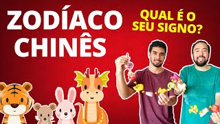 SIGNOS CHINESES – Conheça o ZODÍACO e HORÓSCOPO CHINÊS • Irmãos Mandarim [upl. by Ellevart]