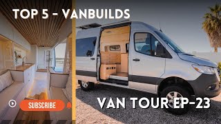 VANTOUR  top 5 van conversions Revealed Ep  23 [upl. by Epolenep625]