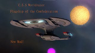 NEW MOD  CSS Worldrazer  Flagship of the Confederation [upl. by Dlnaod]