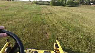 John Deere F935 Mowing [upl. by Adiraf739]