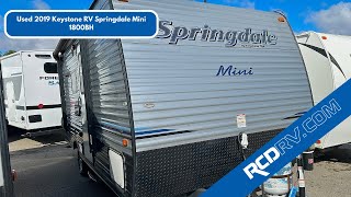 Used 2019 Keystone RV Springdale Mini 1800BH  Delaware [upl. by Kilan545]