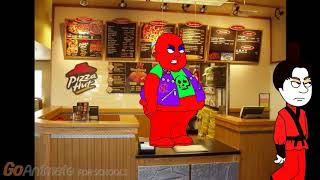 Evil Barney for Hire 13 Pizza Hut [upl. by Rapsag]