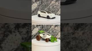 HOW TO CUSTOMIZE TESLA MODEL Y PART 24 hotwheels dozer tesla teslamodely diy custom [upl. by Zemaj137]