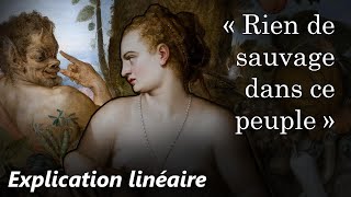 MONTAIGNE 🔎 Je ne trouve rien de sauvage Analyse fil du texte Les Essais Des Cannibales I31 [upl. by Navada]