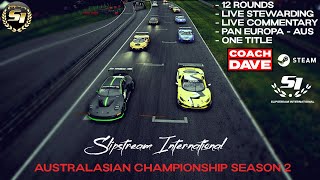 Slipstream International Australasian Cup S2 R1  Oulton park [upl. by Yllrebmik918]