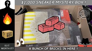 BUNCH OF BRICKS in this 1000 Sneaker Mystery Box from a Reseller  WAS IT WORTH IT [upl. by Stalder216]