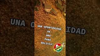 El oro se dispara es una oportunidad clave para Bolivia bolivia oro [upl. by Noslien]