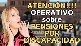 El Gobierno Anunció un MegaOperativo de Control sobre las Pensiones por Discapacidad [upl. by Eedna]