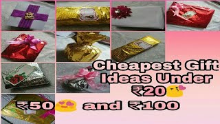 Cheapest Gift Ideas Under Rs 2050100 Easy and cheap  Making You [upl. by Stevy]