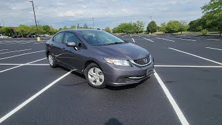 2015 Honda Civic Sedan LX Dublin Worthington Amlin Kileville Powell 19XFB2F56FE081492 [upl. by Oigolue]