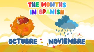 Spanish months of the year song [upl. by Philemol]