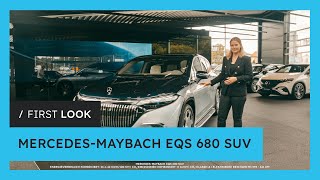 UNVERGLEICHLICHER LUXUS im Elektroauto  Der MercedesMaybach EQS 680 SUV im First Look 🔋⁉️ [upl. by Adnyleb]