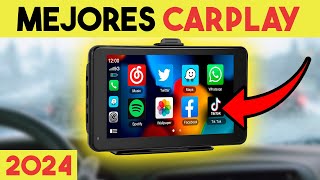 🚗 Mejores PANTALLAS CARPLAY UNIVERSAL para RADIO de COCHE de Amazon 2024✅CalidadPrecio [upl. by Buhler]