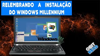 Relembrando a instalação do WINDOWS Millennium FALHOU [upl. by Eeresid]