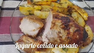 LAGARTO COZIDO E ASSADO COM BATATAS [upl. by Siravart]