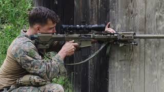 SNIPER Training with Reconnaissance Marines at Panzer Kaserne [upl. by Erdnael151]