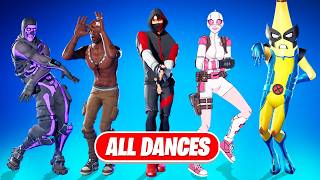 ALL 1000 FORTNITE DANCES amp EMOTES  2017  2024 [upl. by Oizirbaf]