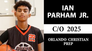 Ian Parham Jr co 2025  Sweat Equity Basketball Combine Highlights [upl. by Ramilahs215]