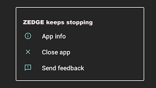 How To Fix ZEDGE App Keeps Stopping problem Solution in Android Phone [upl. by Levin]