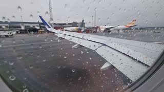 SAS Airbus A320 Taking Of Stockholm Arlanda Airport [upl. by Autum190]