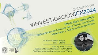 Minerales activados aplicaciones en Ciencias de la Tierra Ciencia de Materiales y Química de Sup [upl. by Anstice]