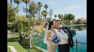 Beautiful Las Vegas Wedding at Lakeside Weddings amp Events [upl. by Yelsnit]