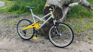 1998 Marin XCFRS Iconic Full Suspension RestoMod [upl. by Atinrev]