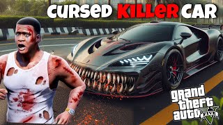 GTA 5 Franklins New Car Is A Cursed Killer Car GTA 5 [upl. by Mode]