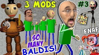 BALDIs BASICS of FNAF EDUCATION amp CLONING MOD  IM BALDI vs Principal FGTEEV Cheat Escape 3 [upl. by Nileuqcaj]