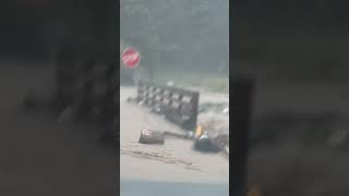 Creek flooding Boone NC start of Hurricane Helene [upl. by Nnaassilem]