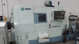 BIGLIA B565YS  Tornio cnc usato  in vendita [upl. by Nuy722]