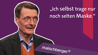 quotFür weitere Pandemien sind wir viel besser vorbereitetquot  Karl Lauterbach SPD  maischberger [upl. by Ecinrev]