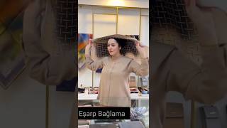 Eşarp Nasıl Bağlanır şalbağlama hijabtutorial tesettür [upl. by Oisacin87]