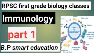 immunology rpsc first grade स्कूल व्याख्याताBiology of human welfare unit6 biology [upl. by Linea351]