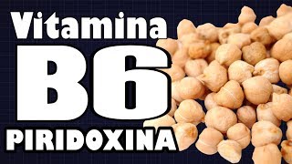 VITAMINA B6 Piridoxina  Funciones y Alimentos [upl. by Macri]