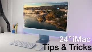 How to use 24quot iMac M1  TipsTricks [upl. by Katy]