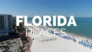 10 Best Places to Visit in Florida  Travel Video [upl. by Anim]