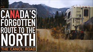 Abandoned Military Road Built with the Alaska Highway 500 km of Single Lane Forgotten Paradise [upl. by Ariaes25]