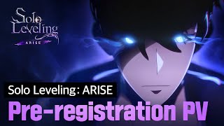 Solo LevelingArise Preregistration PV  The First Game Adaptation [upl. by Yecies]