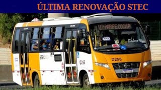 A ULTIMA RENOVAÇÃO QUE A STEC TEVE brasil onibus salvador emalta [upl. by Jacobsen440]