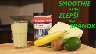 Smoothie ktoré zlepší spánok  FiT recept PosilkaTV [upl. by Knoll]