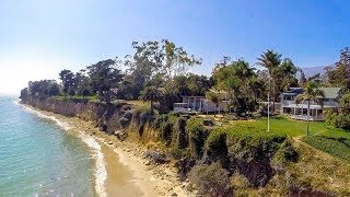 SOLD Vintage Padaro Beach Compound  3111 Padaro Lane Carpinteria [upl. by Amikat]