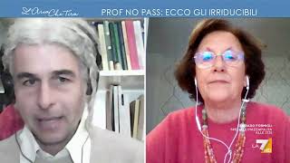 Il docente No Vax Davide Tutino contro lepidemiologa Stefania Salmaso quotNon mi permetto di [upl. by Gowrie]