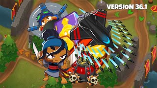 BTD6 Ravine CHIMPS Guide v361 ft Sauda Sky Shredder Downdraft [upl. by Heddi581]