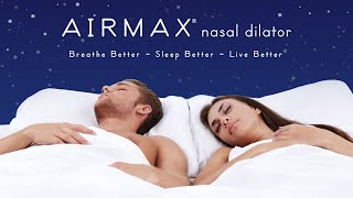 How to use the AIRMAX® Nasal Dilator [upl. by Oneladgam]