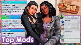 10 Must Have Mods For Better Gameplay In The Sims 4 [upl. by Nesmat624]