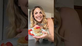 Tasty pancake recipe without eggs 🥞 healthy and delicious recipes for my fat loss journey [upl. by Filahk]