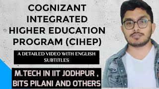 Cognizant integrated higher education program  CIHEP in Cognizant [upl. by Arianie]