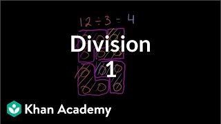 Division 1  Multiplication and division  Arithmetic  Khan Academy [upl. by Marlena]